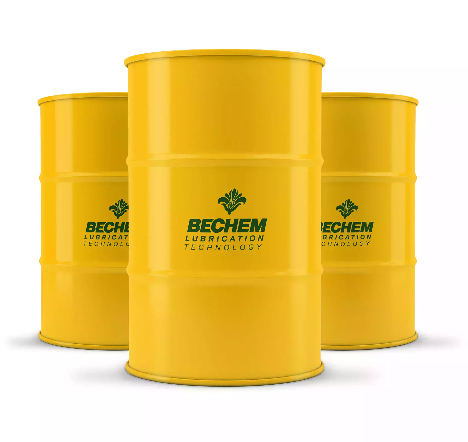 yellow BECHEM drums